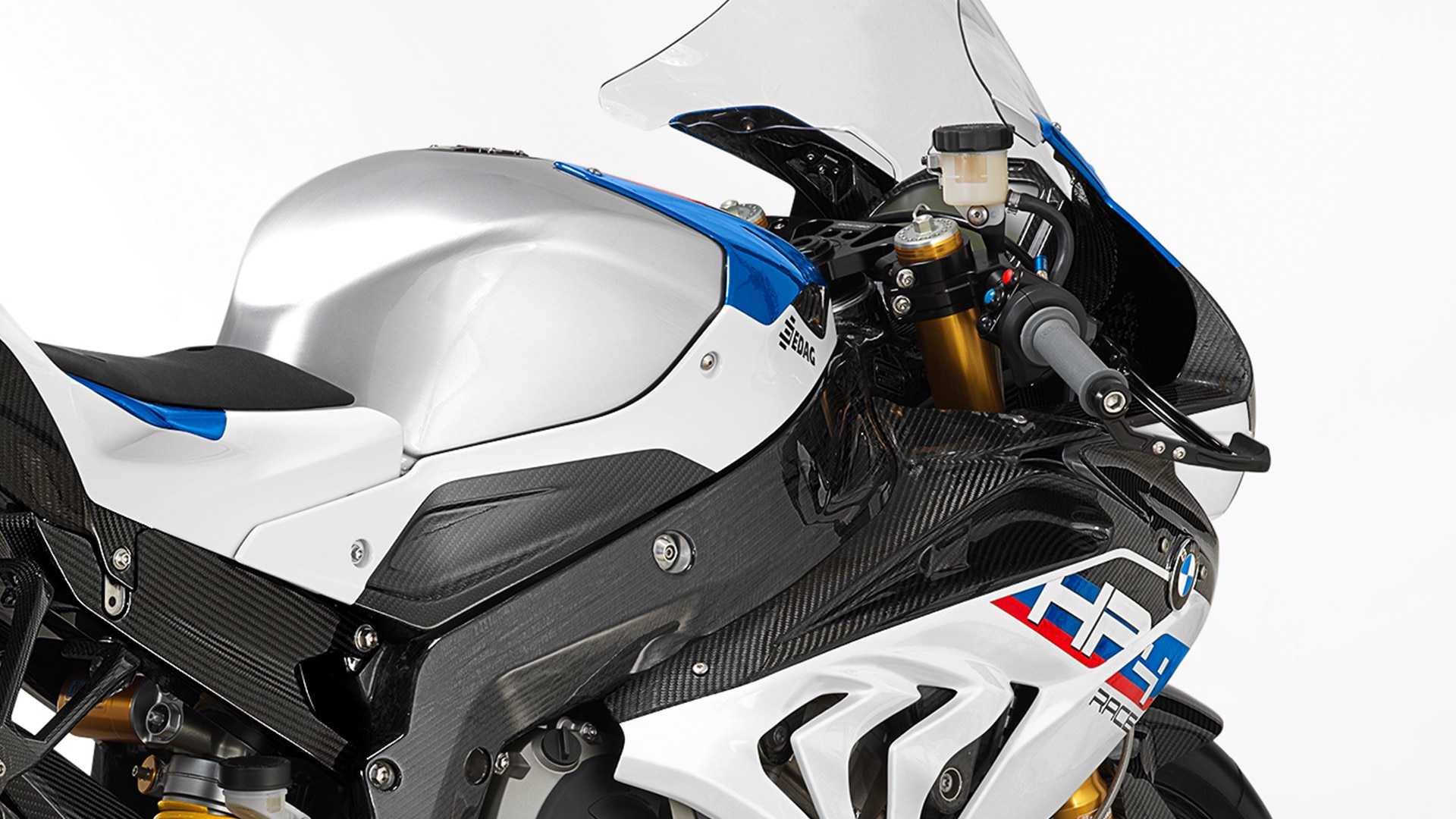 HP4 Race WSBK switch unit with Brembo RCS