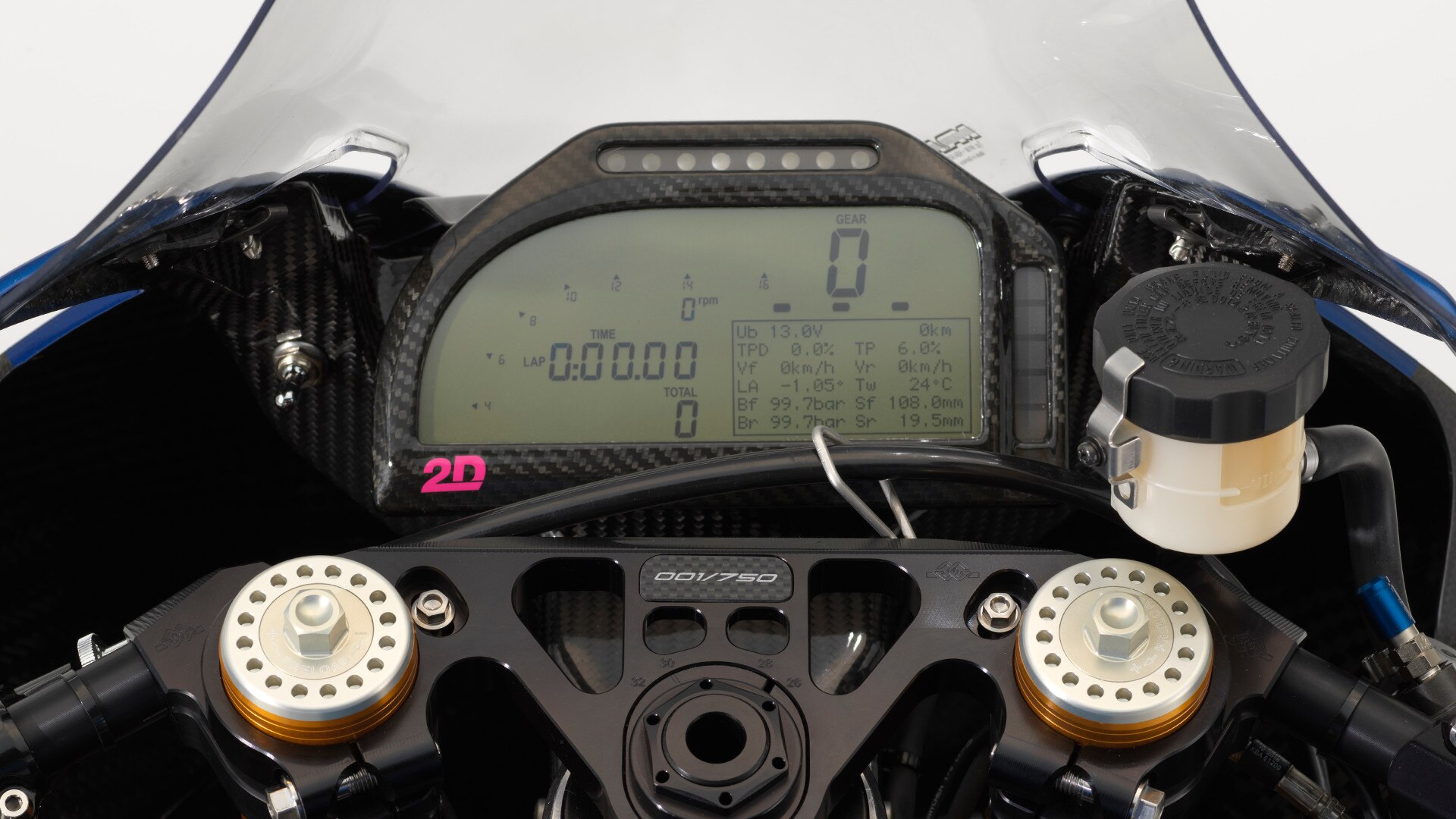HP4 Race 2D Dashboard