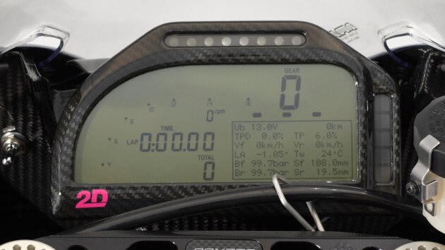 HP4 Race 2D Dashboard