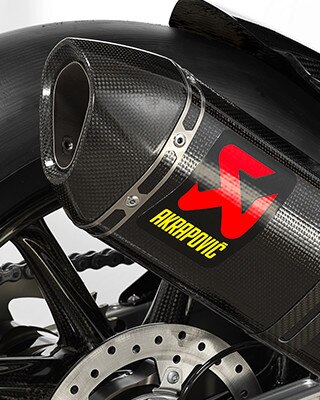 HP4 Race Akrapovič solid titanium exhaust system